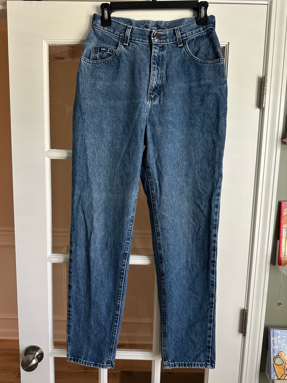 Vintage Lee mom straight jean